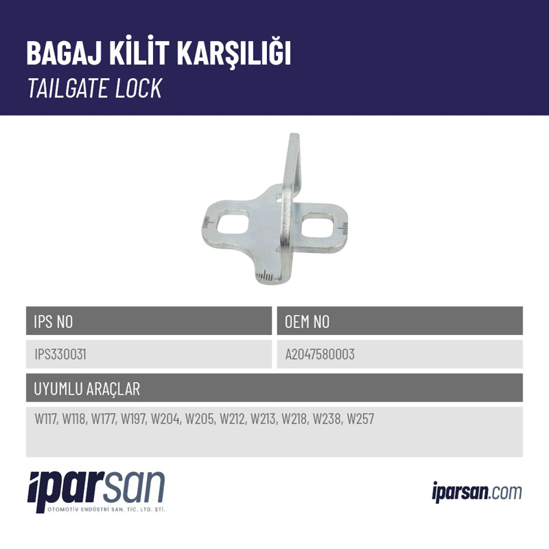 BAGAJ KİLİT KARŞILIĞI
